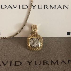 18k Gold & Diamond David Yurman Albion Pendant